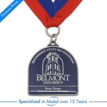 Hohe Qualität Mode Günstige Zink-legierung Stempeln Gedruckt Universität Medaille für Souvenir